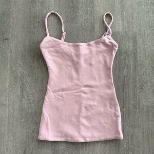 Oh Polly Baby Pink Tank Top Adjustable Straps Size US0